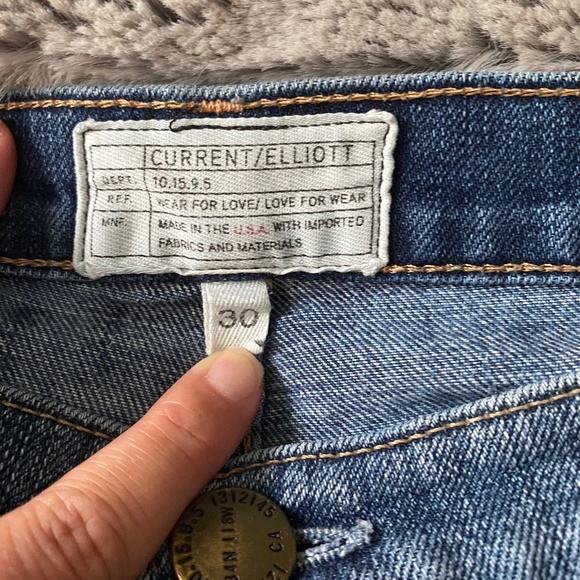 Current/Elliott The Slouchy Skinny/Borrego Destroy - Picture 5 of 6